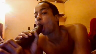 Sucking dildo Cock Uuh..! - 5 image