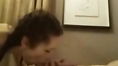 Sexy trans girl gags on cock - 15 image