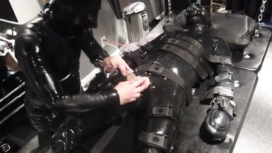 Cathetered Collared Electro Orgasm - 4 image