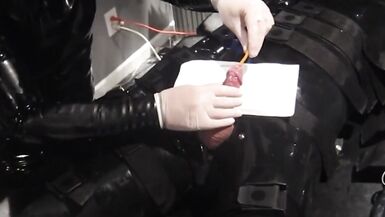 Cathetered Collared Electro Orgasm - 7 image