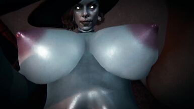 Lady Dimitrescu Makes You Her Cock Slave POV(FUTA) - 13 image