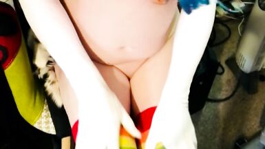 Playing with my tiny sissy clit - 4 image