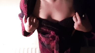 Solo Sissy Red Panty Schlapping - 3 image