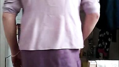 Patty crossdresser purple outfit - 3 image