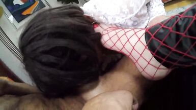 Tranny suck feet and cock - 11 image