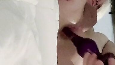 Crystal cock slut slamming her cum hole - 15 image