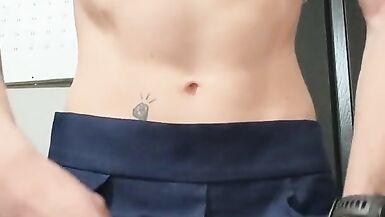 anime sissy jerking huge cock to fag videos - 2 image