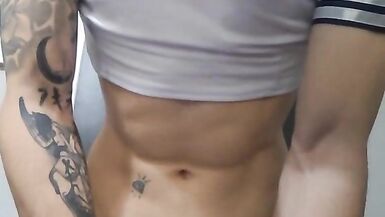 fit sissy pounds blowjob toy slowmo - 7 image