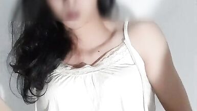 Cute Glasses Shemale Anal Training 2