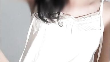 Cute Glasses Shemale Anal Training 2 - 4 image