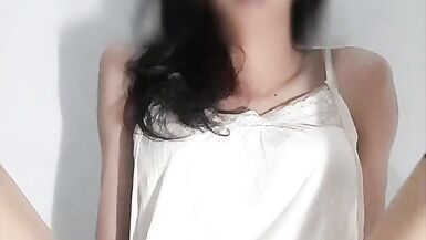 Cute Glasses Shemale Anal Training 2 - 8 image