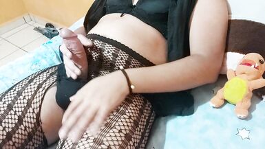 Mujer Trans masturbacion 3