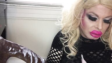 bbc bimbo sloppy deepthroat training - 12 image