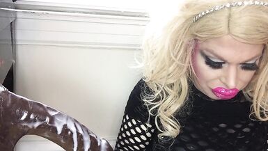 bbc bimbo sloppy deepthroat training - 9 image