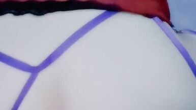 Skinny scottish crossdressing sissy plays with dildo - 14 image