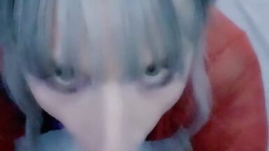 Skinny scottish crossdressing sissy plays with dildo - 4 image