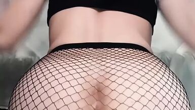 SISSY TRAP  -  RIDE HUGE DILDO - 1 image