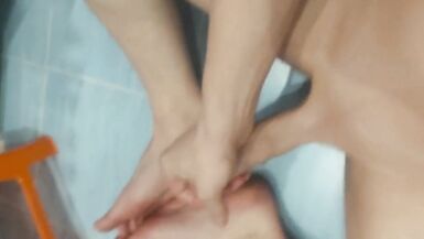 masturbate dick on my feet - 11 image