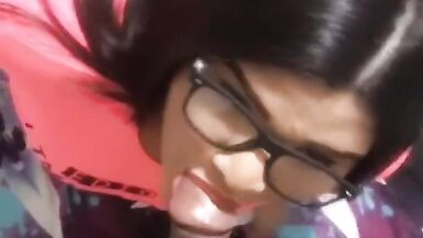 I suck my boyfriend's 23 cm cock - 4 image