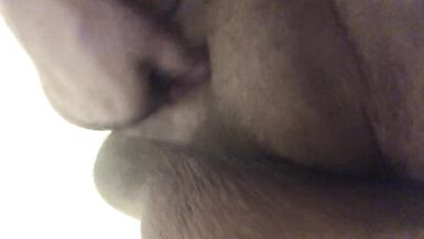 FTM bear chub stretching my wet hole - 14 image