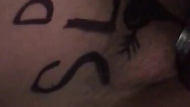 Sissy femboy pissing for daddy - 2 image