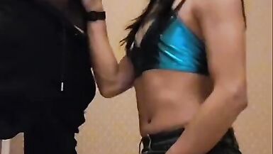 Femboy cheekysob sucking off another anon bbc in public