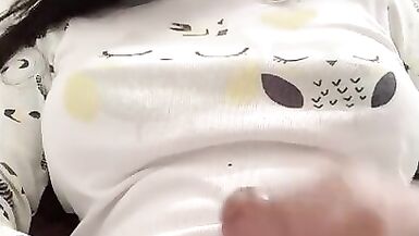 shemale put hair clamp her cock while masturbating - 4 image