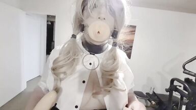 Degraded sissy fuck doll - mouth pussy training - 3 image