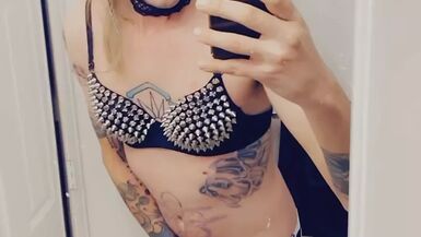 Trans Goddess Fingers Herself - 1 image