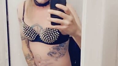 Trans Goddess Fingers Herself - 2 image