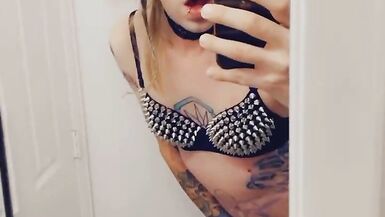 Trans Goddess Fingers Herself - 3 image