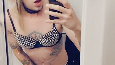 Trans Goddess Fingers Herself - 6 image