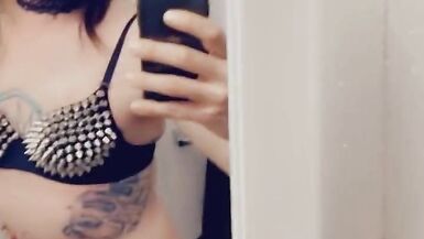 Sexy Shemale Angel Loves Showing off Her Goods - 6 image