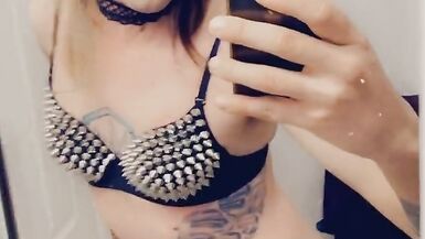 Sexy Shemale Angel Loves Showing off Her Goods - 8 image