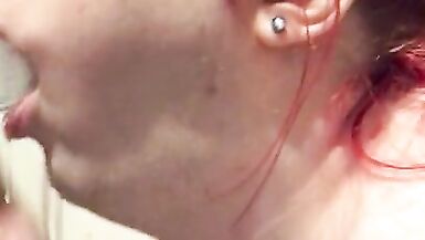 Gag and deepthroat - 10 image