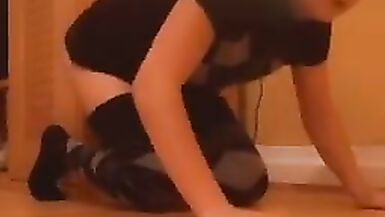 Cute Femboy fucks a Dildo - 11 image