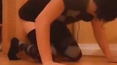 Cute Femboy fucks a Dildo - 14 image