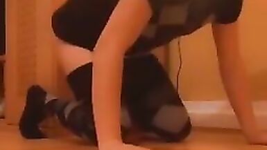 Cute Femboy fucks a Dildo - 15 image