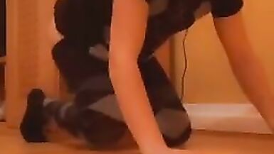 Cute Femboy fucks a Dildo - 3 image