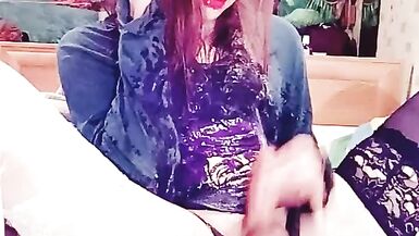 Hattabi4ik Hot Femboy Massive Self Facial Gold Rain And Crossdresser Sissygasm Cum Slut - 13 image