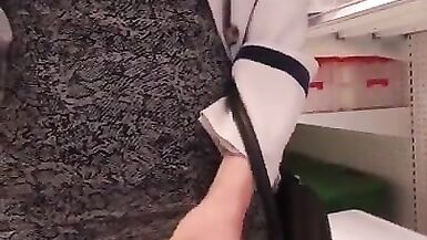 Exciting Cock-out Walking & Cumshot - 15 image