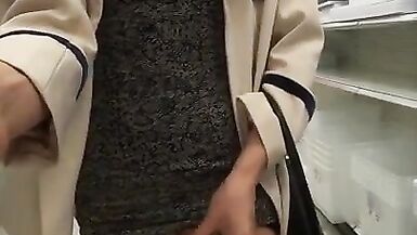 Exciting Cock-out Walking & Cumshot - 7 image