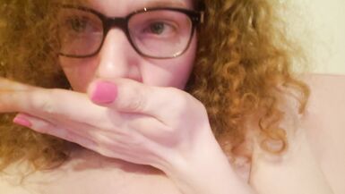 Trans Girl Swallows Her Own Cum - 15 image