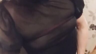 MissRoseTS Swedish Skinny Shemale Masturbation - 12 image