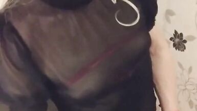 MissRoseTS Swedish Skinny Shemale Masturbation - 7 image