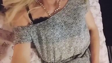 MissRose TS Hot Swedish Shemale Milf Saturday Masturbation - 10 image