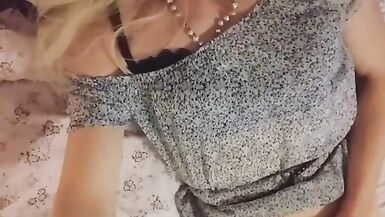 MissRose TS Hot Swedish Shemale Milf Saturday Masturbation - 12 image