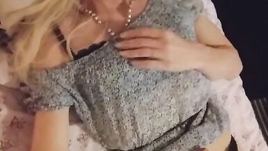 MissRose TS Hot Swedish Shemale Milf Saturday Masturbation