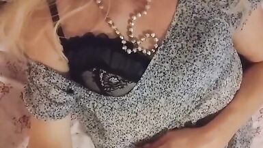 MissRose TS Hot Swedish Shemale Milf Saturday Masturbation - 9 image