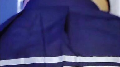 Naughty Asian Trans Schoolgirl gets fucked in the ass by my white cock - 13 image